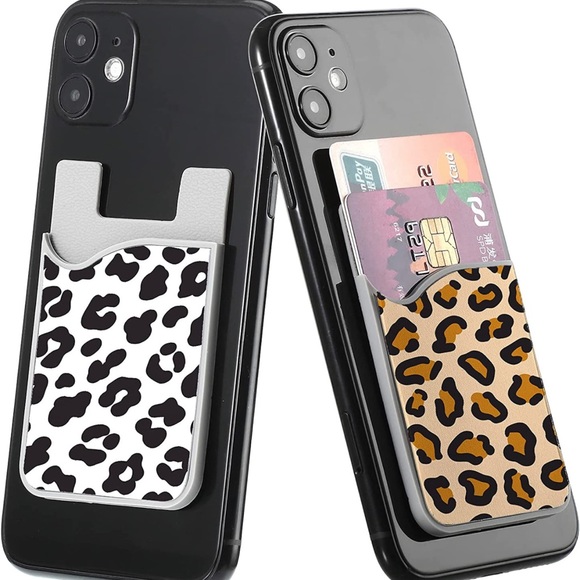 Unicorn No Regrets Silicone Phone Wallet Card Holder Silica Gel Pocket - Picture 5 of 5